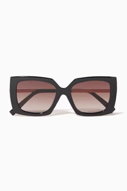 Le Specs Discomania Alt Fit Black Sunglasses Le Specs Discomania Alt Fit Eyewear - Black | Garmentory main image 3