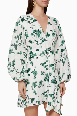 keepsake the label fallen dress Buy Keepsake The Label Neutral Fallen Linen Mini Dress for Women Online