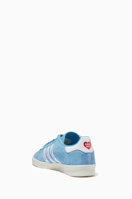 Buy adidas Blue x Human Made Superstar 80s Campus Sneakers in