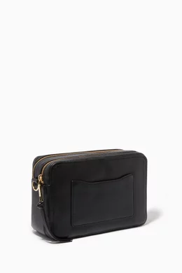 Buy Marc Jacobs Black The Softshot 27 Crossbody Bag in Leather for