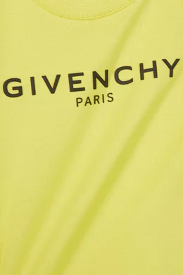Yellow givenchy t shirt top