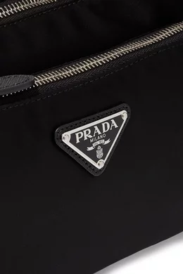 Buy Prada Black Bandoliera Medium Crossbody Bag in Nylon Saffiano Leather for Women Online Ounass Kuwait