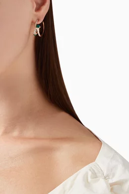 Hoop Earring Maria Black Dogma Twirl Earring Ear Ring Maria Black