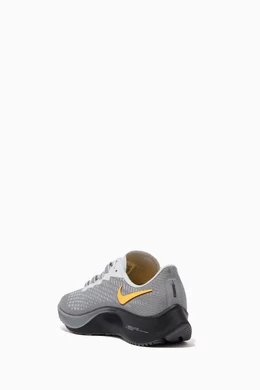 Buy Nike Grey Air Zoom Pegasus 37 Sneakers in Mesh for Men Online
