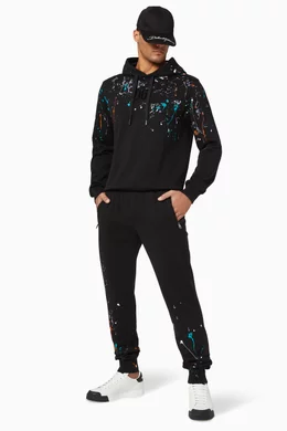 Buy Dolce Gabbana Multicolour Colour Drip Cotton Jersey