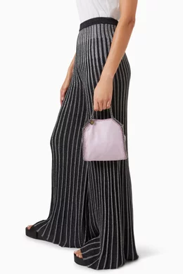 Buy Stella McCartney Purple Falabella Tiny Tote in Shaggy Deer for