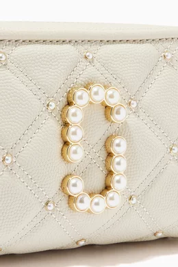 Buy Marc Jacobs Neutral The Softshot 17 in Quilted Leather for