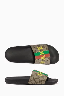 Bootleg Gucci Slides Buy Gucci Brown  display picture 2