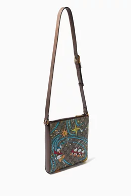 Buy Gucci Neutral x Disney Donald Duck Messenger Bag in GG Supreme Canvas for Men Online Ounass Kuwait