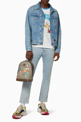 Denim Jacket Gucci Denim Sneakers Buy Gucci Blue X ©Disney Donald