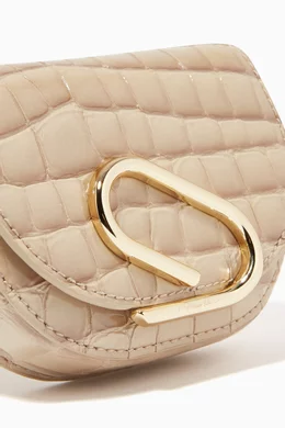 Buy 3.1 Phillip Lim Neutral Alix Mini Card Case on Chain in