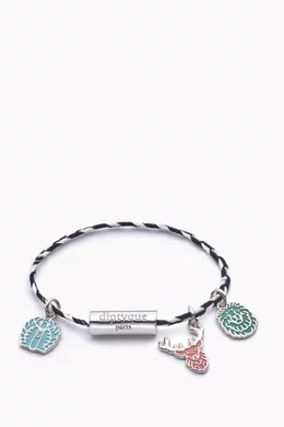 Buy Diptyque Colourless Perfumed Bracelet Do Son with 3 Charms for UNISEX Online Ounass Kuwait