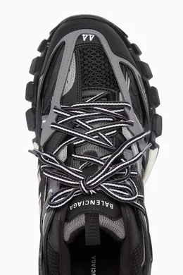 Buy Balenciaga Black Track Sneakers in Mesh Nylon for Men Online Ounass Kuwait