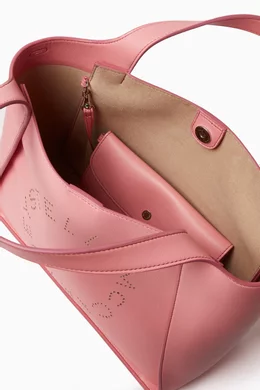 Buy Stella McCartney Pink Stella Logo Crossbody Bag in Eco