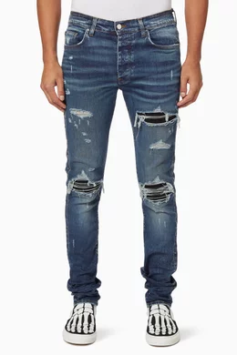 Buy Amiri Blue MX1 Skinny Fit Jeans for Men Online Ounass Kuwait