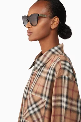 Burberry butterfly frame sunglasses shop