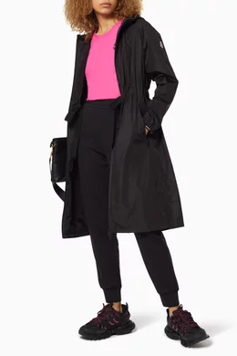 MONCLER / RASABEN ナイロンコート ブラック MONCLER（モンクレール）の「MONCLER / 