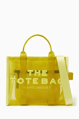 Buy Marc Jacobs Green Small Traveler Tote Bag in Mesh for Women