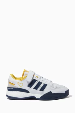 Buy adidas White Human Made Forum Shoes in Leather for Men Online