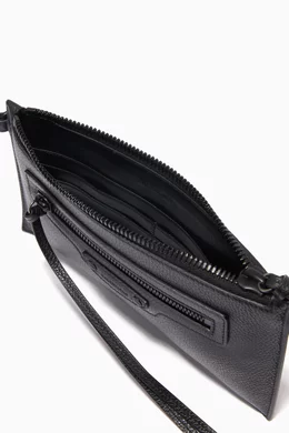 Buy Balenciaga Black Neo Classic XS Pouch in Grained