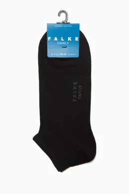 Buy Falke Black Family Kids Sneaker Socks for UNISEX Online