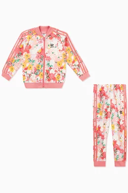 Sst Tracksuit Adidas Floral Tracksuit Toddler Buy Adidas Pink Her