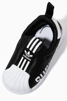 Buy adidas Black Superstar 360 X Sneakers for Boys Online Ounass