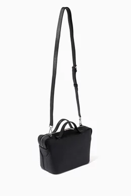 【極美品】 BALLY SUPRA BOWLING BAG 2WAY ブラック 極美品】 BALLY SUPRA BOWLING BAG 2WAY ブラック 極美品】 BALLY