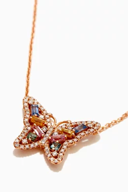 Buy Suzanne Kalan Rose Gold Pastel Fireworks Small Butterfly