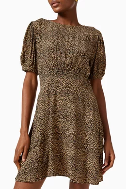 Buy Faithfull The Brand Multicolour Sidonie Mini Dress in Rayon Crpe for  Women Online | Ounass Kuwait