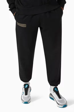 Buy PANGAIA Black Lightweight Organic Cotton Track Pants for Men