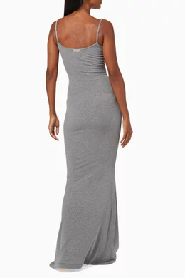 sachin and babi light blue dress Low back slip maxi dress  HAE-us