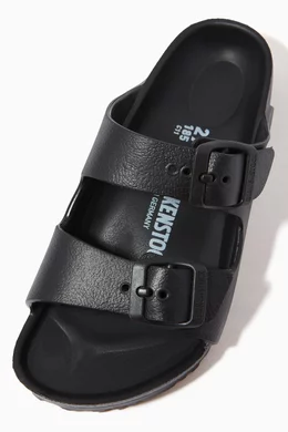 Buy Birkenstock Black Arizona Essentials Sandals in EVA for UNISEX
