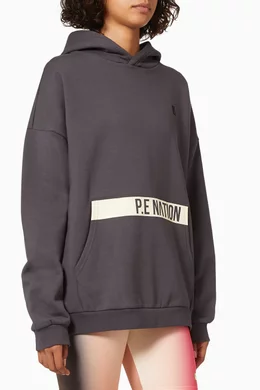 Buy Nation Grey Momentum Hoodie in Organic Cotton for Women