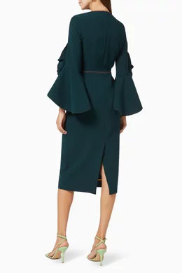 sleeveless boho midi dress SLEEVELESS BUTTON DOWN SMOCKED BOHO MIDI DRESS