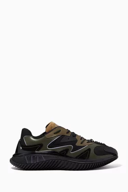 Buy Valentino Garavani Neutral Wade Runner Sneakers in