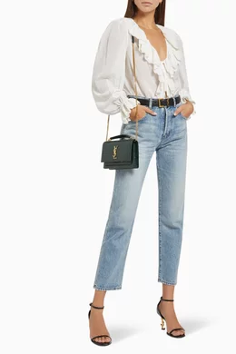 Ysl sunset chain wallet 2025
