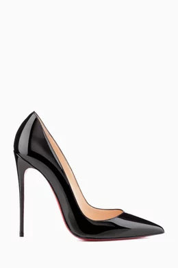 Buy Christian Louboutin Black So Kate 120 Pumps in Patent leather for Women Online Ounass Kuwait
