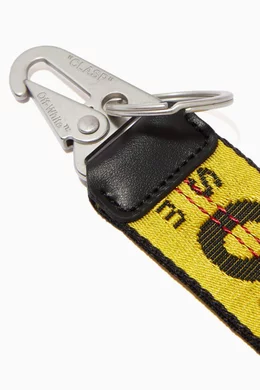 Key Holder Off White Yellow Keychain Buy Off-White Yellow