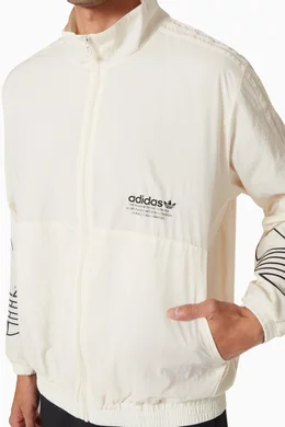 Buy adidas Neutral Graphics Tricolor Track Jacket in Primegreen