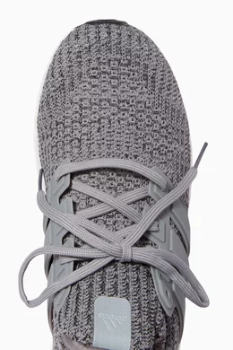 Buy adidas Grey Ultraboost DNA Sneakers in Primeknit for Men