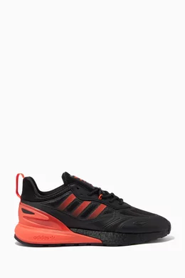 Buy adidas Black ZX 2K Boost 2.0 Sneakers in TPU, Neoprene & Mesh