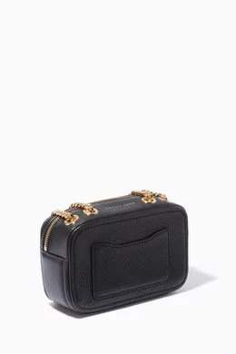 Buy Marc Jacobs Black The Glam Shot Crossbody Bag in Leather for