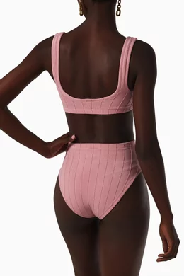 Buy Hunza G Pink Patricia Nile Bikini for Women Online Ounass Kuwait