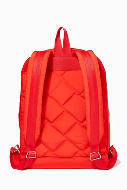 Buy Bottega Veneta Red Backpack in Puffy Hot Seam Nylon for  display picture 3