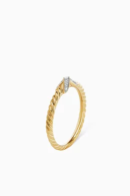 David yurman petite pave oval ring with diamonds on sale