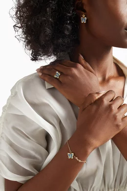 Buy Damas Yellow Farfasha Giardino Earrings in 18kt Yellow Gold