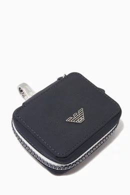 Buy Emporio Armani Blue AirPods Pro Case in Nylon for Men Online