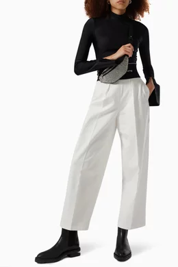 【Alexander Wang】 Carrot Leg Trouser in Cotton Tailoring 36827029_1?w=400