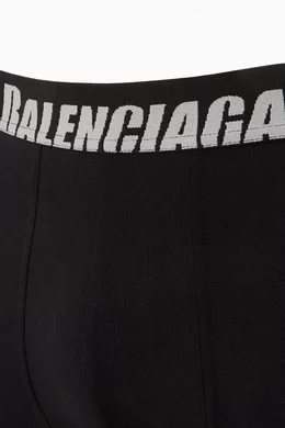 BALENCIAGA Logo Boxer Brief ブラック Path